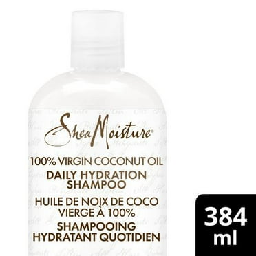 Shampooing Hydratant Quotidien SheaMoisture Huile de Noix de Coco Vierge à 100 % 384 ml Shampooing