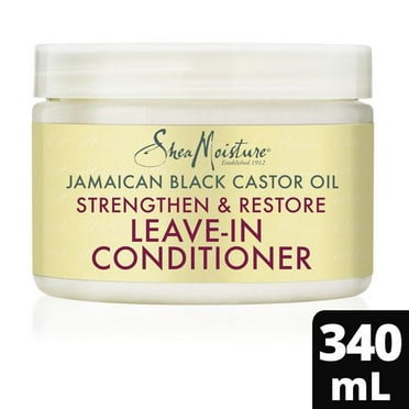 SheaMoisture Jamaican Black Castor Oil Strengthen & Restore Leave-in Conditioner, 340 ml Leave-in Conditioner