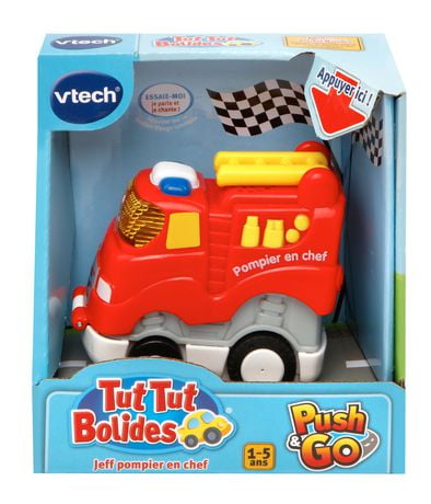 vtech fire truck track