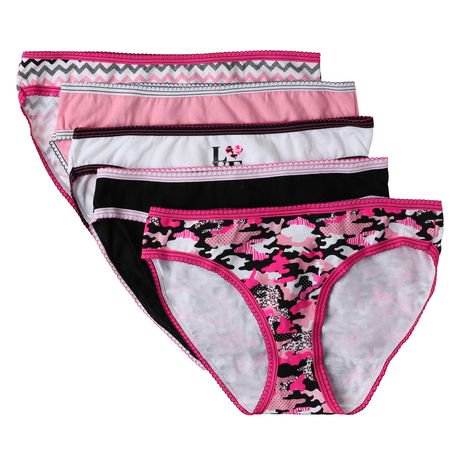 g:21 G21 Women's Cotton Bikinis Panties - Pack of 5 | Walmart Canada