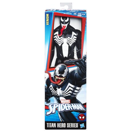 walmart spider man suit Figure Villains Man Marvel Venom Titan Series Spider Hero