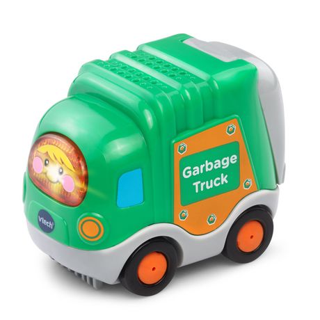 vtech ride on garbage truck