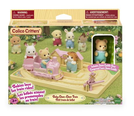 Calico Critters Baby Choo Choo Train, Dollhouse Playset with Figure ...