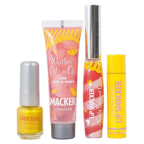 Lip Smackers Pink Lemonade Lip, Nail And Body Collection, 3.2 oz