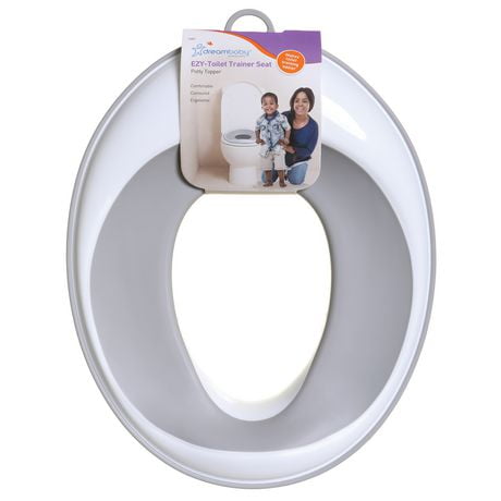 Dreambaby® EZY-Trainer de toilette - Gris Facilitez l'entraînement au pot<br>.