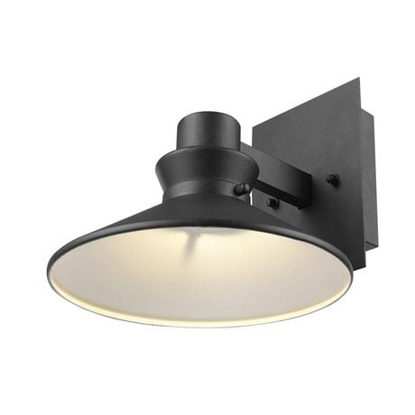 UPC 058219446867 product image for Globe Electric Harris Led Integrated Outdoor Wall Sconce, Matte Black, 11W, 530  | upcitemdb.com