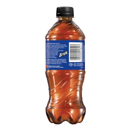 Brisk Lemon Iced Tea, 591mL Bottle | Walmart Canada
