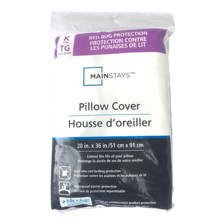 MAINSTAYS Bed Bug Protection Pillow Cover | Walmart Canada