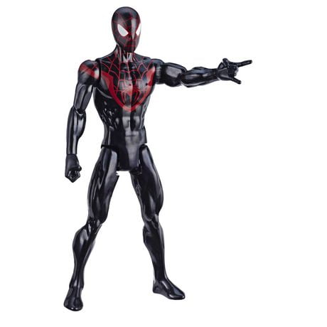 Marvel Spider-Man: Titan Hero Series Figurine de super-héros Miles Morales de 30 cm, jouet pour enfants à partir de 4 ans