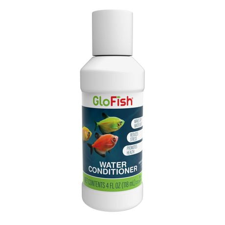 GloFish Water Conditioner Promotes FishHealth, Makes Tap Water Safe, 4 fl oz