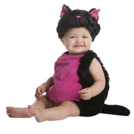 Baby's Black Cat Plush Costume 6-12 Months | Walmart Canada