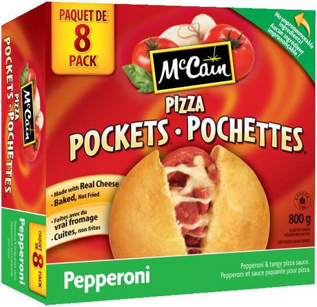 Pizzas Pochettes au Pepperoni de McCain | Walmart Canada