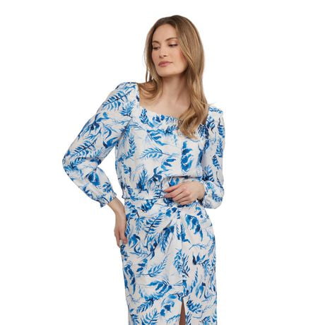 MEXTON BLOUSE WITH ZIPPER PATTERN CUT 7124 main image 0
