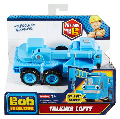 Fisher-Price Bob the Builder Talking Lofty Toy Vehicle | Walmart.ca