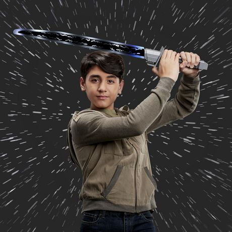 Star Wars Mandalorian Darksaber Lightsaber Toy With Electronic Lights And Sounds Star Wars The Clone Wars For Kids Roleplay Walmart Canada