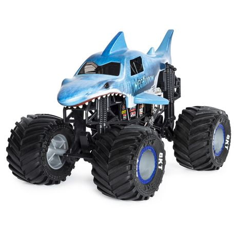 Monster Jam, Official Megalodon Monster Truck, Die-Cast Vehicle, 1:24 ...