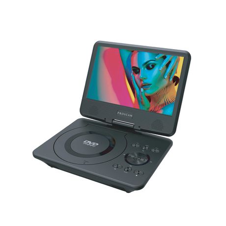 Proscan 9-in Portable Swivel DVD Player with 5-hour Battery - Black ...