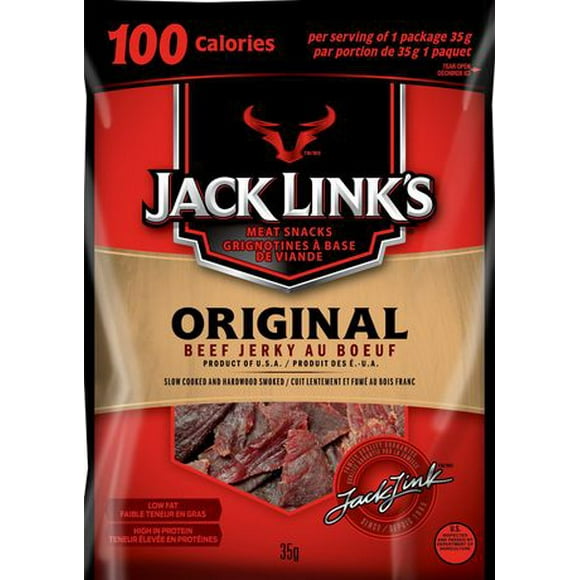 JACK LINK'S ORIGINAL AU BOEUF 35G JL ORIGINAL BOEUF JERKY 35G