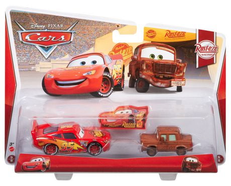 Disney/Pixar Cars Lightning McQueen with Chipboard Poster and Fred ...