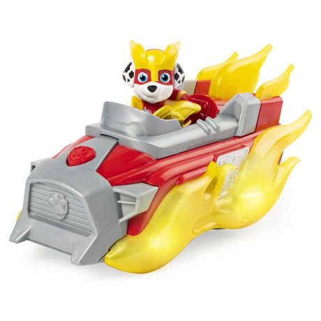 PAW Patrol, Mighty Pups Charged Up Marshall’s Deluxe Vehicle with ...