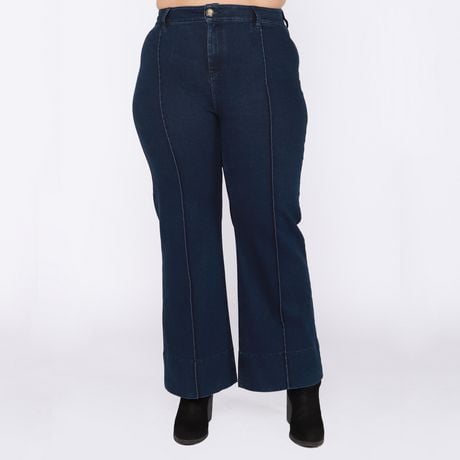 Devoted Women’s Plus size High Rise Wide Leg Jeans