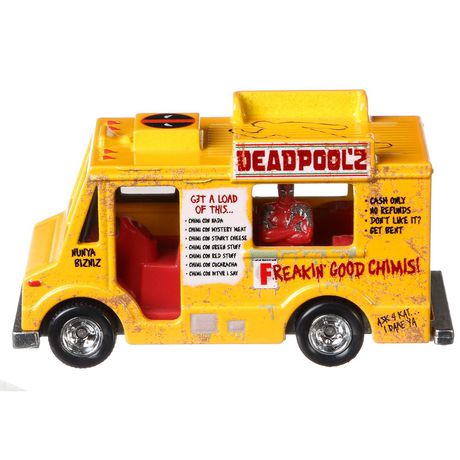 deadpool chimichanga hot wheels