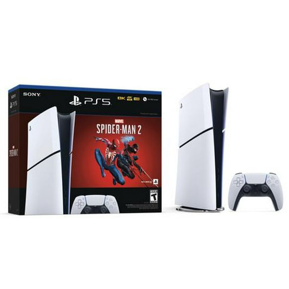 PlayStation®5 édition numérique – <br>Marvel’s Spider-Man 2 (modèle – mince) LE JEU N'A PAS DE LIMITES