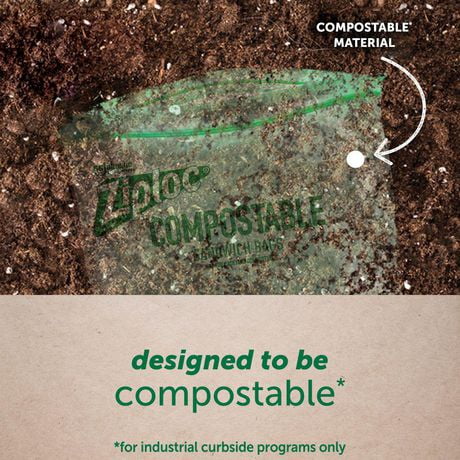 bags sandwich compostable ziploc