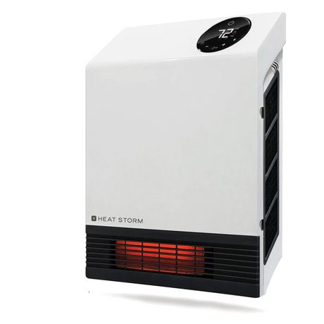 Heat Storm Wall Mounted 1000 Watt Heater with WIFI and Touch Screen