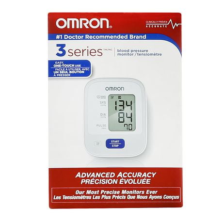 Omron 3 Series Blood Pressure Monitor | Walmart Canada