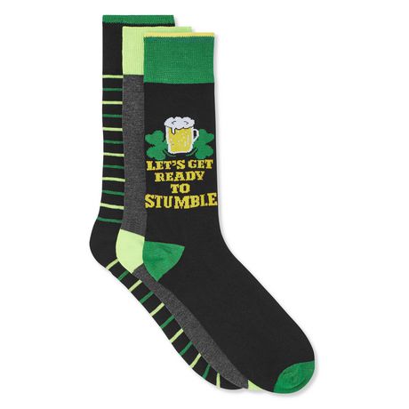 George Men's 3-Pack St. Patrick's Day Socks | Walmart Canada