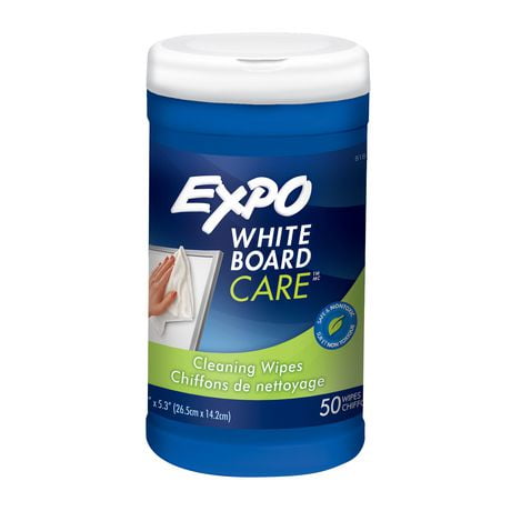 Lingettes pour effaçage à sec EXPO pour tableaux blancs