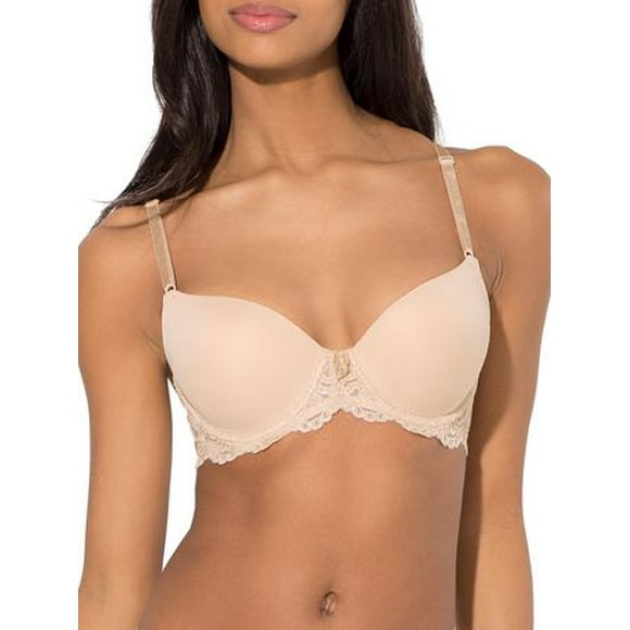 Smart and Sexy Women's Lace Lightly Lined T-Shirt Bra