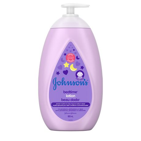 bedtime lotion johnson johnson