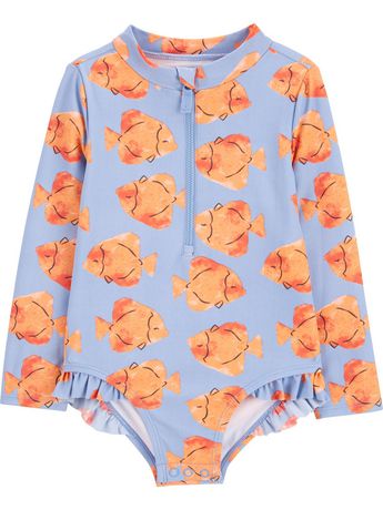 Child of Mine made by Carter's Infant Girls Swimwear- Fish | Walmart Canada