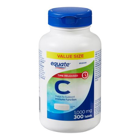 Vitamine C Equate 1 000 mg 300 Comprimés