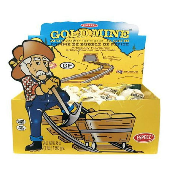 Gold Mine Gum, Net weight 56g