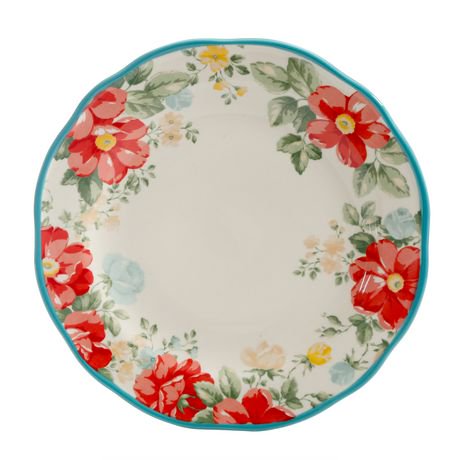 THE PIONEER WOMAN VINTAGE FLORAL 12-PIECE DINNERWARE SET | Walmart Canada