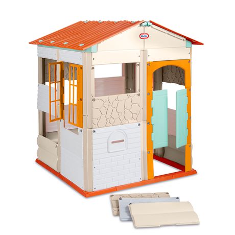 little tikes build house