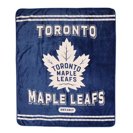 Plush Blanket, 60" x 70" for Jays, Raptors, Leafs + more teams $7.00 (Originally $29.97)