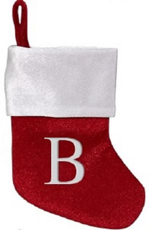 Holiday Time Mini Monogram Stocking, B | Walmart Canada