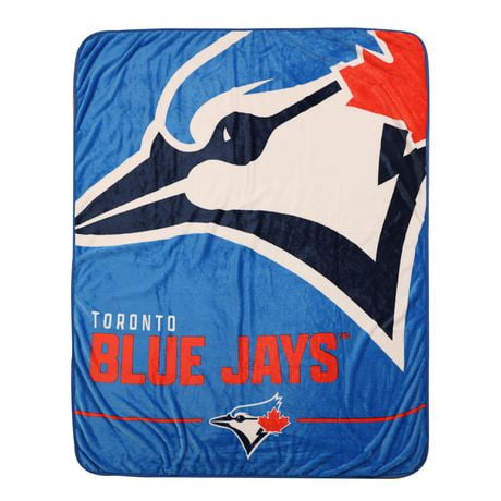 Couverture en peluche de MLB Toronto Blue Jays, (60x70po)
