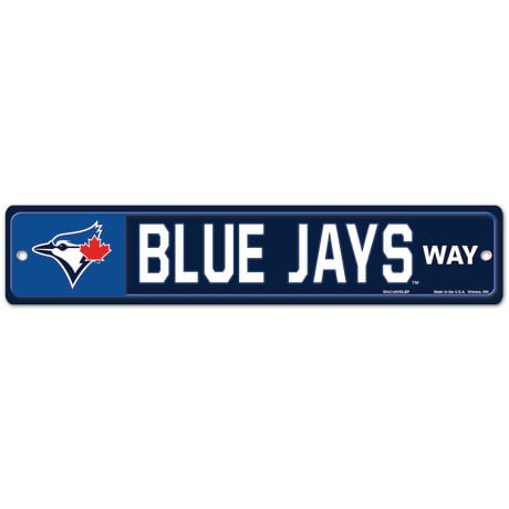 Panneau de rue/zone 3.75x19 Wincraft Toronto Blue Jays