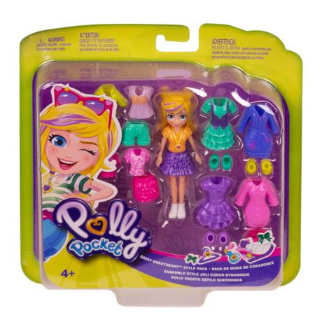 Polly Pocket Sassy Sweetheart Style Fashion Pack | Walmart Canada