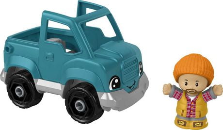 Fisher Price Little People Pick Up Truck Toy Figure Set for Toddlers 2 Pieces Walmart