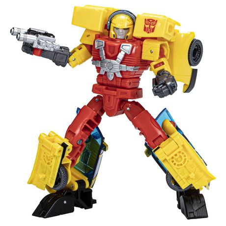 Transformers Toys Legacy Evolution Deluxe Armada Universe Hot Shot Toy, 5.5-inch, Action Figure For Boys And Girls Ages 8 And Up