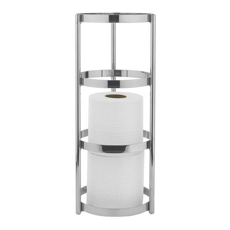 era Jax Toilet Paper Cylinder, Chrome, 6.625x15.25in