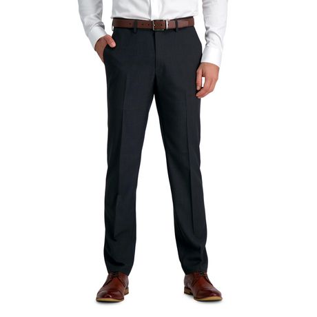 Latin Dance Grey Formal Pants For Men Classical Stripe Design