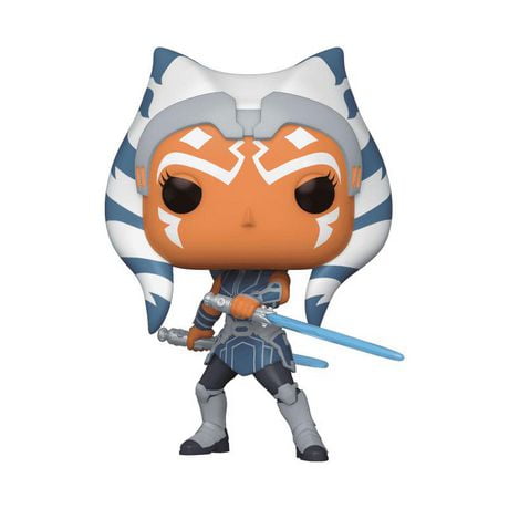 Funko Pop! Star Wars: Ahsoka Tano avec Lightsaber Bobblehead En Vinyle