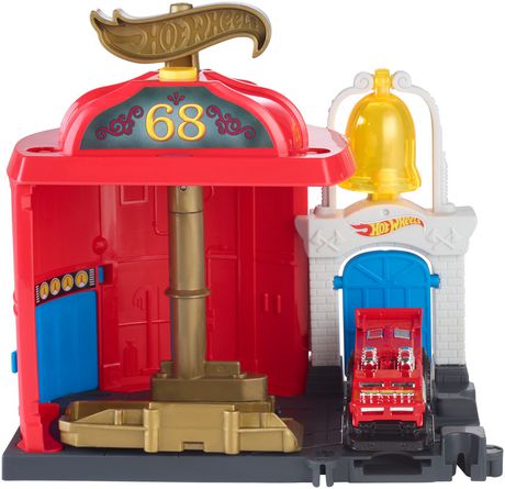 hot wheels city fire station